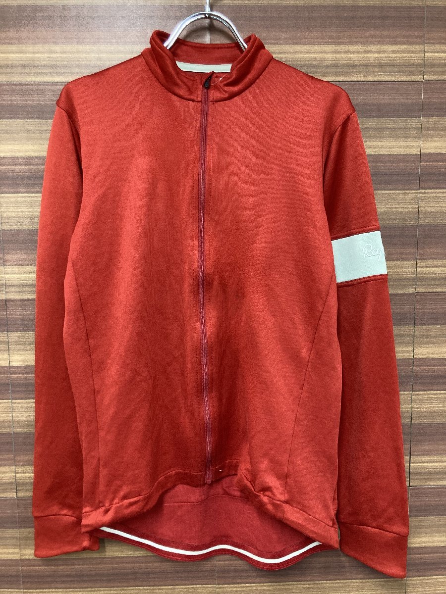 GZ814 ラファ Rapha ロングスリーブジャージ LONG SLEEVE JERSEY 赤 M ※擦れ拍卖