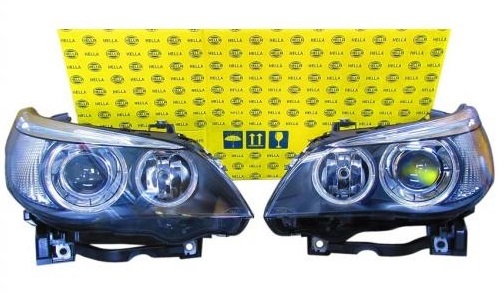 【正規純正OEM】 BMW バイ キセノン ヘッドライト 左右 SET 5シリーズ E61 520d 523i 525i 530i 535d 545i 550i 63127160195 63127160196拍卖