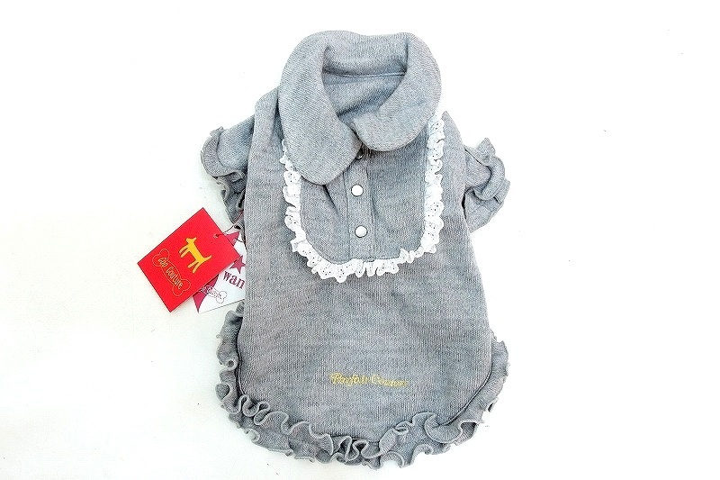 W*未使用品! 【Coo Couture クークチュール】 犬服 ヒートワン M グレー kz4418195637拍卖