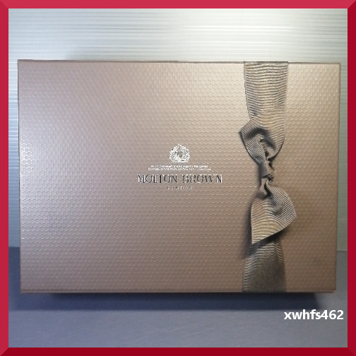 即決美品 molton brown london 箔押し 空き箱 小物 アクセサリー 入れ 収納 プレゼントボックス ブランド箱 ギフトボックス ギフト box拍卖