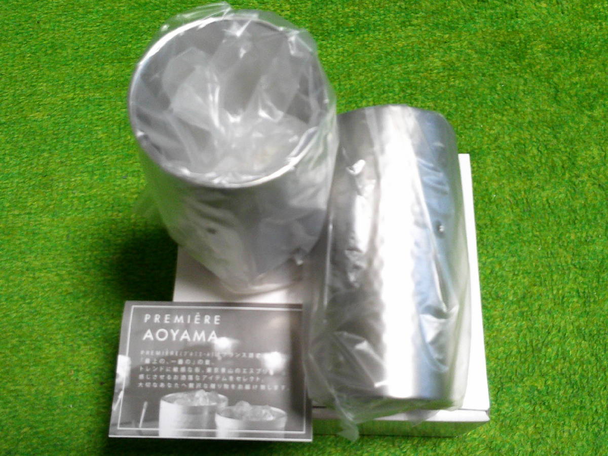 真空二重構造ペアタンブラー 340ml luxeメタルサーモ PREMIERE AOYAMA(プルミエール アオヤマ) 拍卖