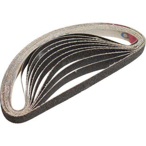 ベルトペーパー #120 10mm×330mm ベルトサンダー用 10枚入 10014拍卖