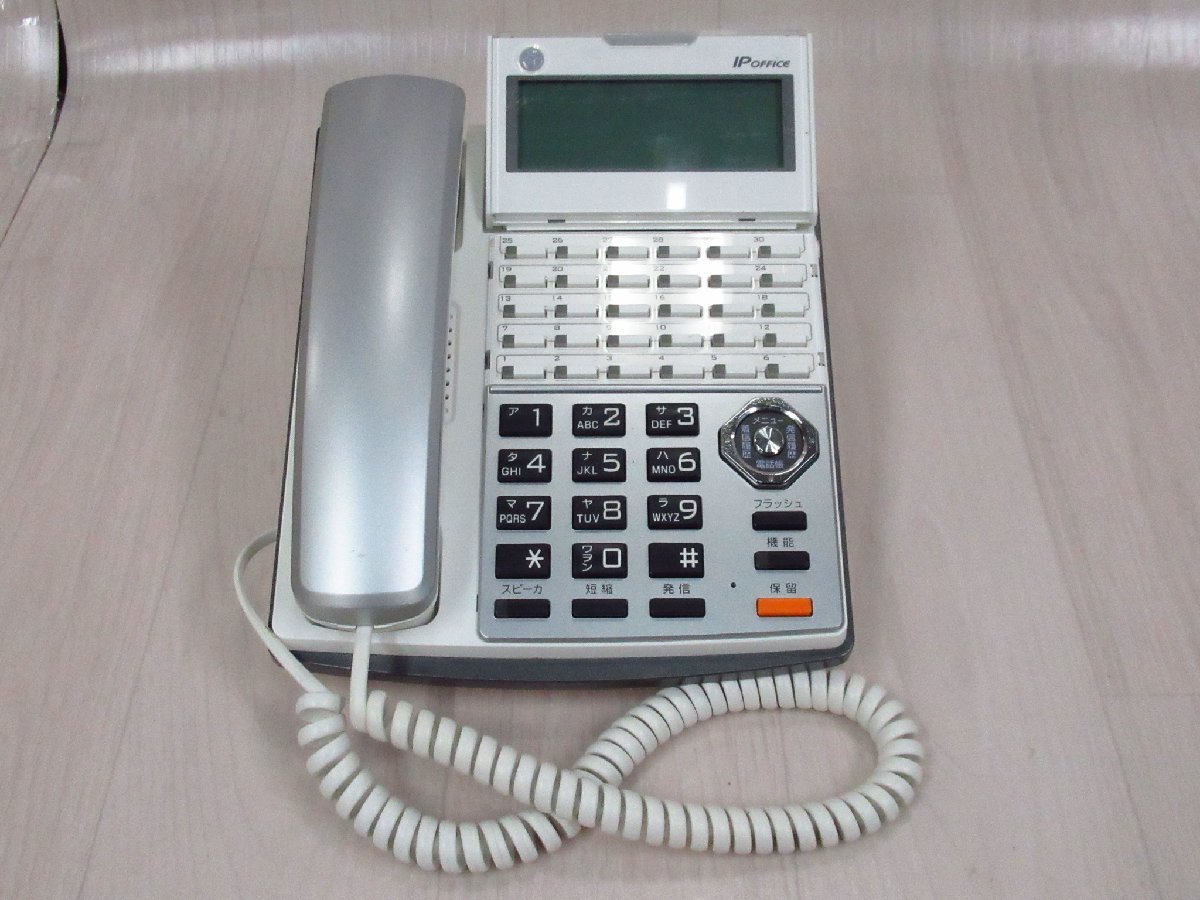 Ω XI2 6172 保証有 16年製 IP OFFICE 30ボタン多機能電話機 MKT/ARC-30DKHF/P-W ・祝10000!取引突破!拍卖