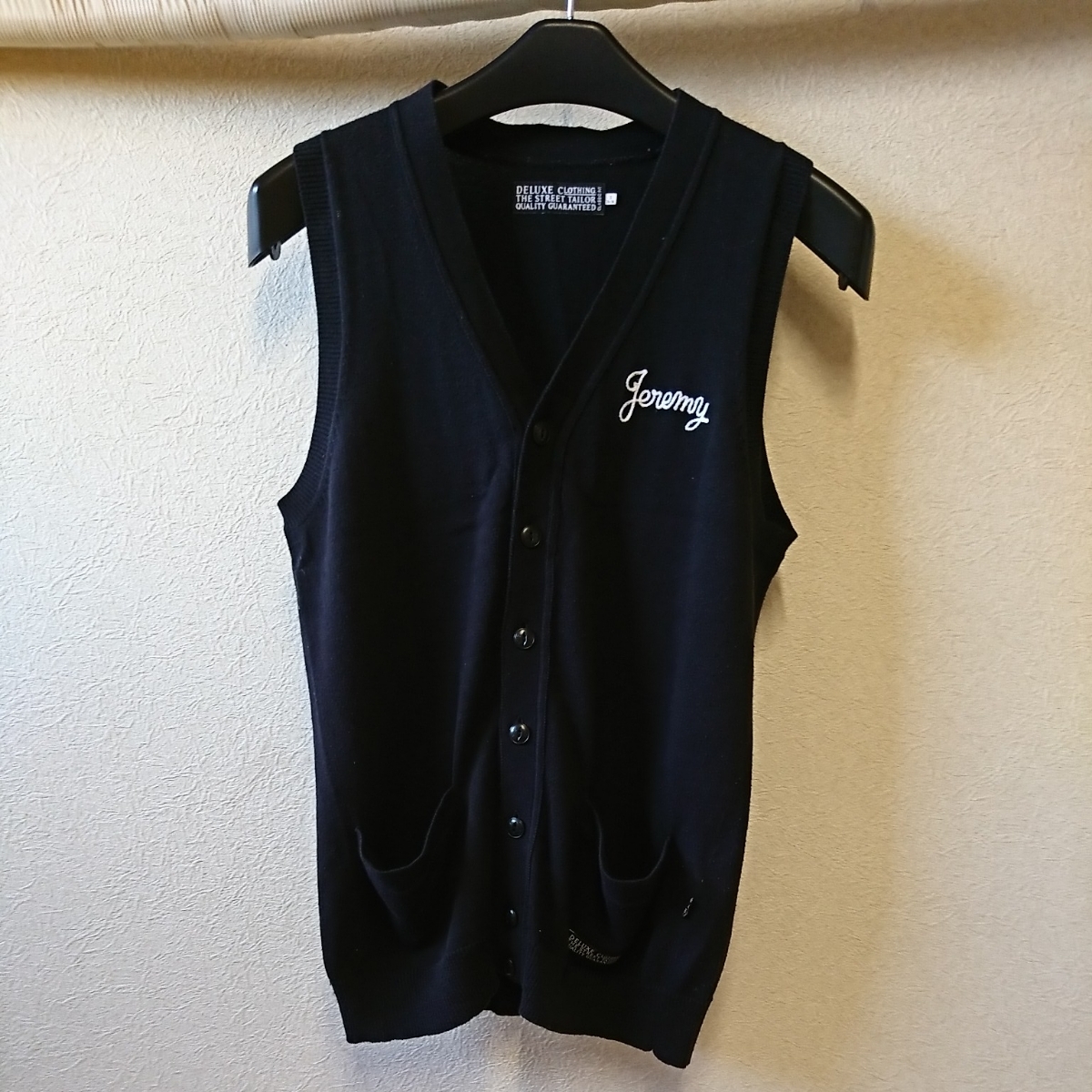DELUXE CLOTHING ニットベスト S拍卖