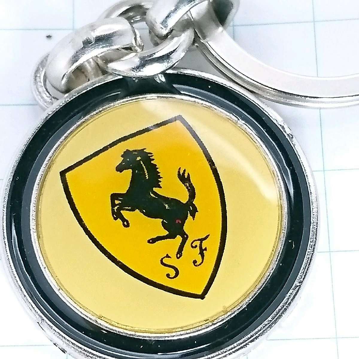 送料無料)フェラーリ ロゴ エンブレム 海外 観光 旅行 登山 記念 キーホルダー A17129拍卖