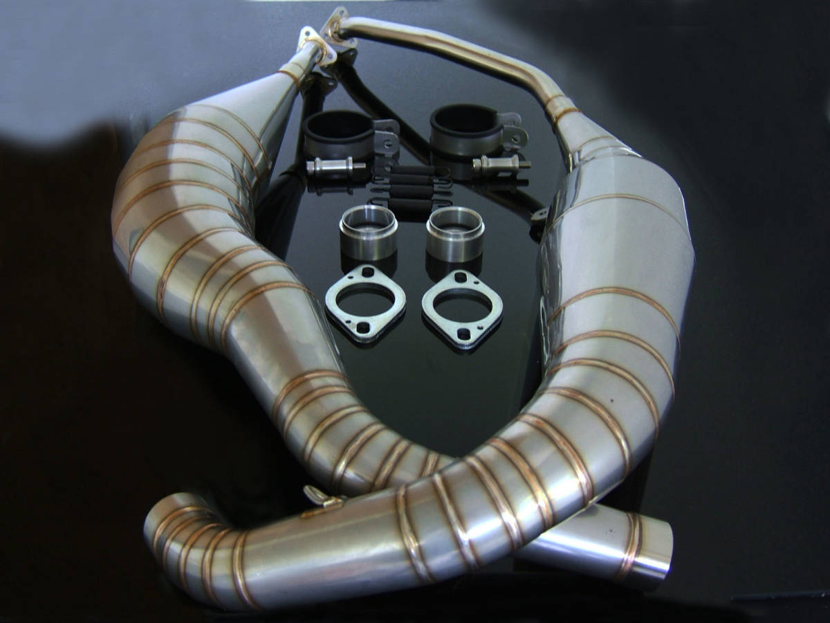 RGV250γ(VJ22A) TYGAステンレスチャンバー + アルミサイレンサー 右2本出し EXCS-0010拍卖