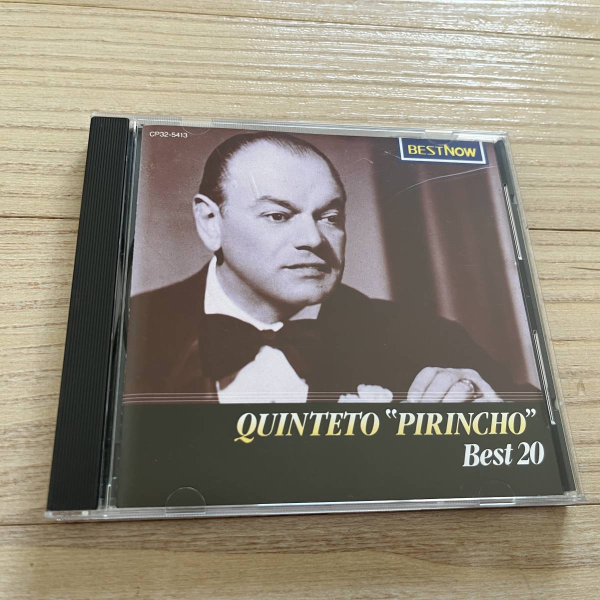 【国内盤/CD/旧規格/3,200円盤/税表記なし/マト1A1/CP32-5413/87年盤/with Liner】ピリンチョ 五重奏団 ベスト20拍卖