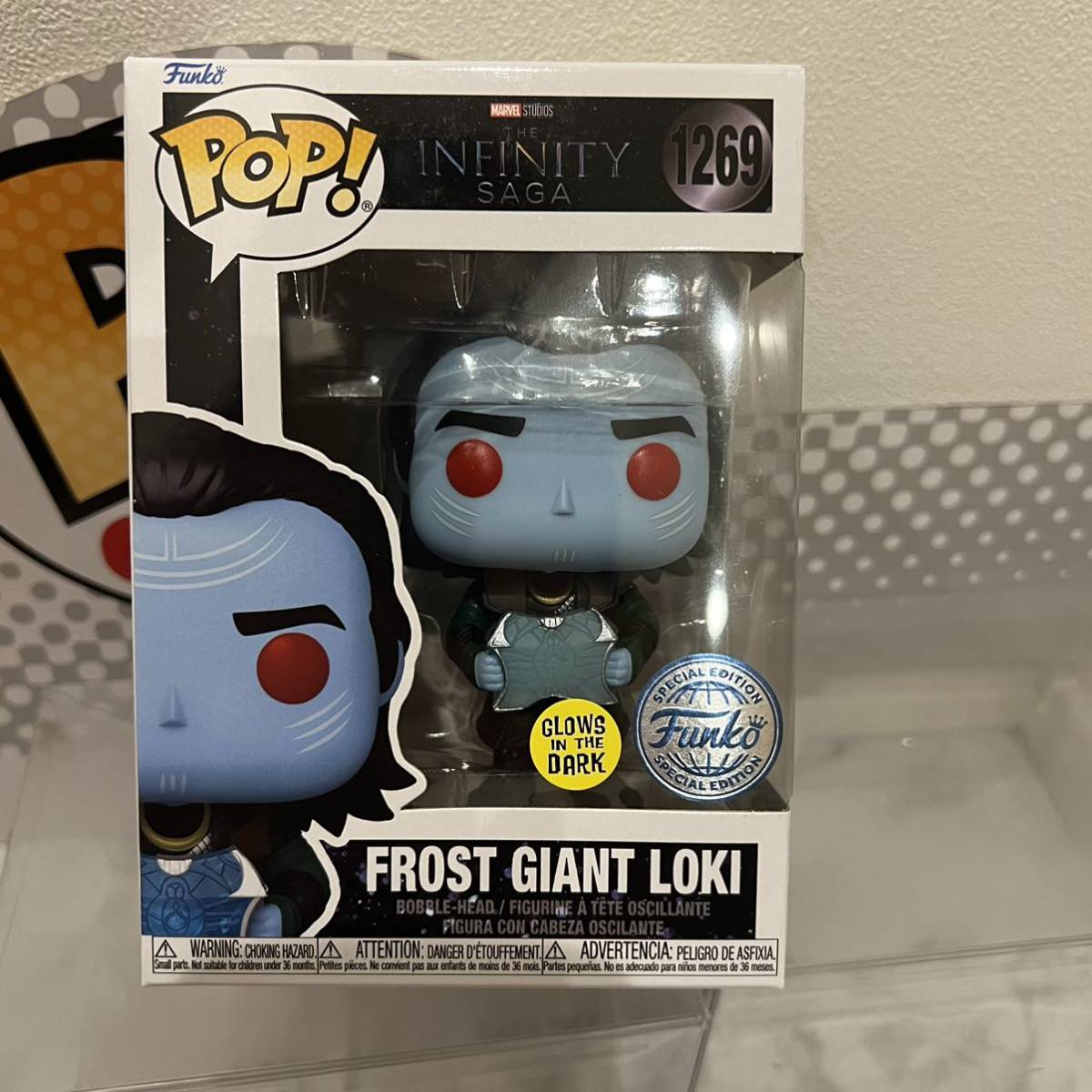 FUNKO POP! アベンジャーズ フロストジャイアント ロキ蓄光限定版拍卖