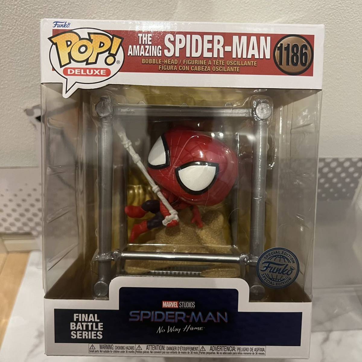 限定FUNKO POP! スパイダーマン NWH アメイジングスパイダーマン限定版拍卖