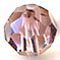 スワロフスキー#5000【 ライトローズサテン】4mm 20個拍卖