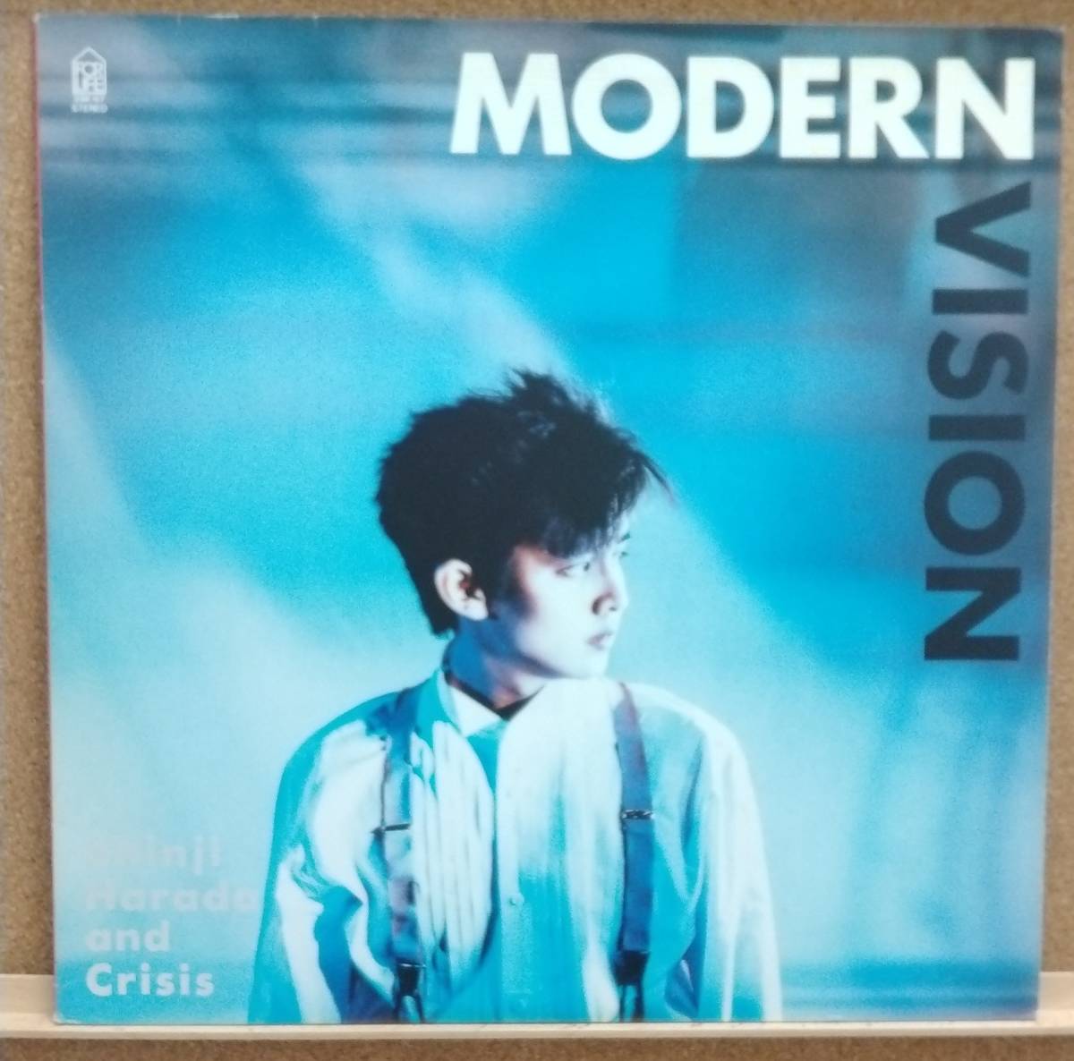 LP(ポップ/ロック・’84年盤) 原田 真二&クライシス HARADA SHINJI&CRISIS / Modern Vision【同梱可能6枚まで】0821拍卖