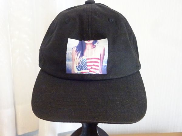 X MILITAGE X メンズ・レディース ベースボールキャップ 黒色帽子 サイズ57cm〜59cm キャップ 帽子拍卖