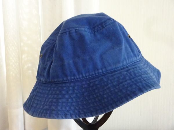 X NEWHATTAN X メンズ・レディース 青色帽子 バケットハット サイズ56cm〜58cm キャップ 帽子拍卖