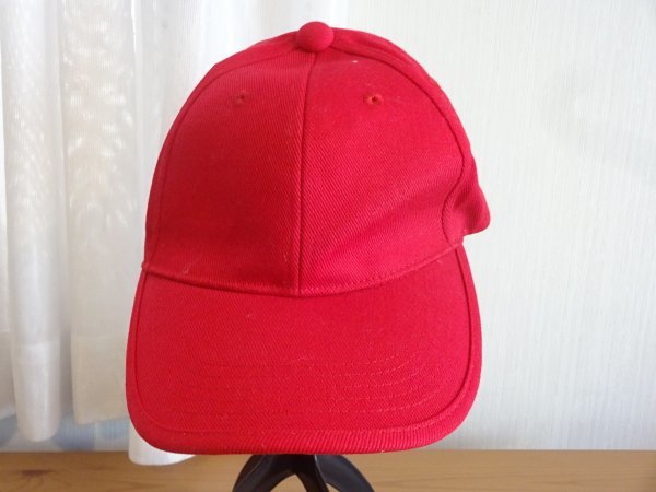 △ 全日本帽子協会 ▽ メンズ・レディース 赤色帽子 アウトドアキャップ サイズ57cm〜59cm キャップ 帽子 コットン帽拍卖
