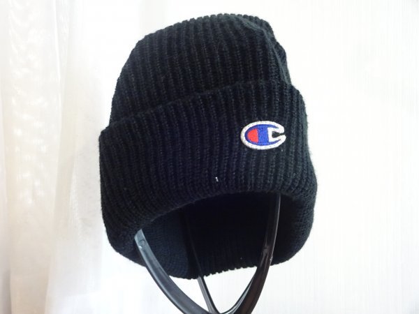 △ Champion ▽ キッズ帽子・大人 男女兼用 編み込みハット ニット帽 サイズ56cm〜58cm キャップ 帽子拍卖