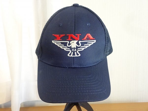 * NISSIN CAP*ニッシン メンズ・レディース トラッカーキャップ サイズ57cm〜59cm キャップ 帽子 紺色拍卖