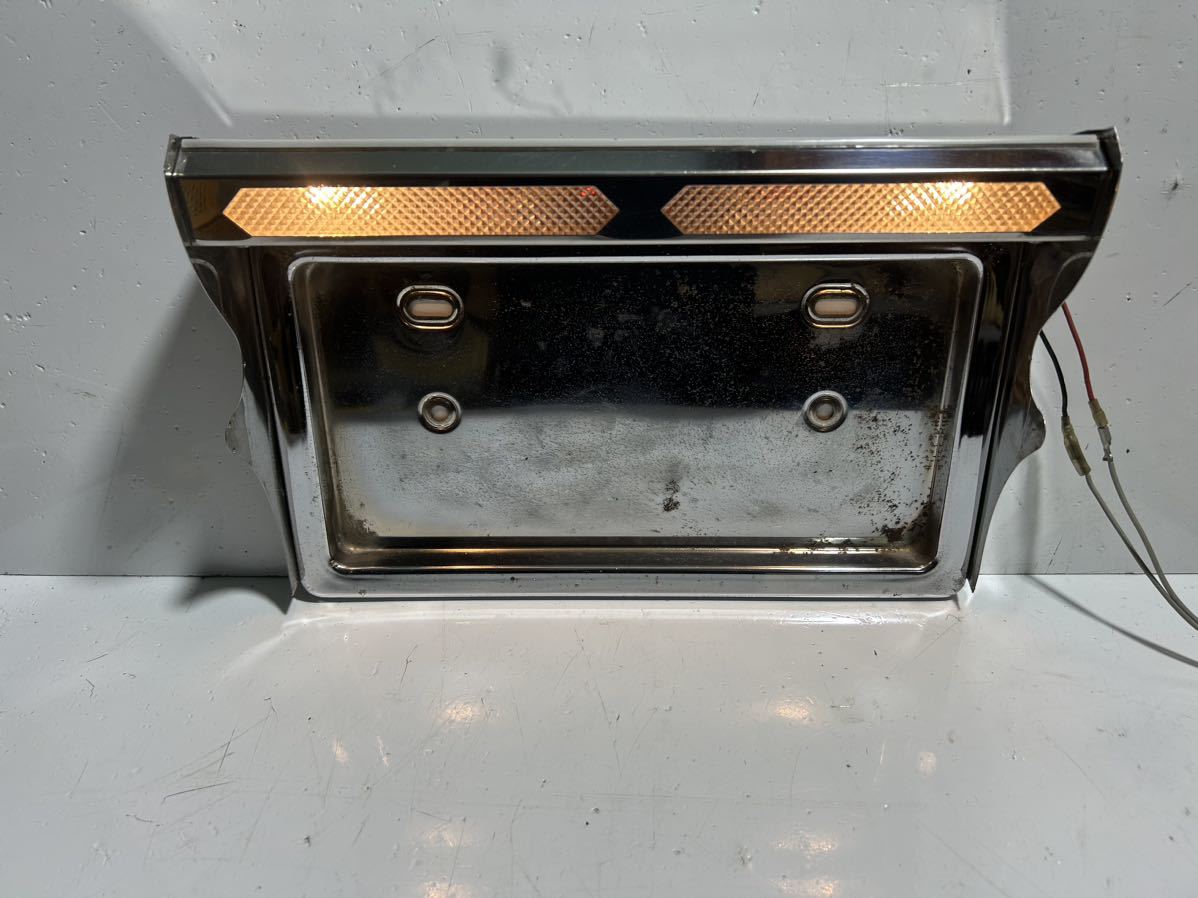 ナンバー枠 ステンレス製 デコトラ ナンバーフレーム ナンバープレート 12v拍卖