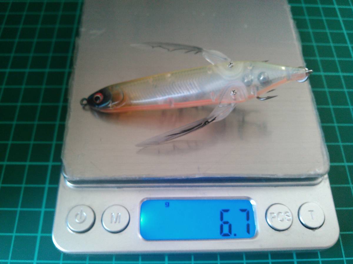 ドラゴンフライ DragonFly 80mm 6.5g C 検) B級ルアー チニング シーバス 虫パターン トラウト 中禅寺湖 ブラウントラウト ブラックバス拍卖