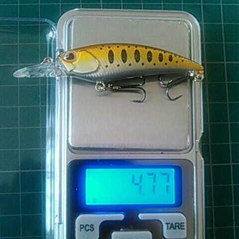 75mm 5g 金黒 検)トラウト シーバス チヌ ブルーギル ニゴイ サツキマス サクラマス スモール 野池 B級ルアー レイクトローリング B級拍卖