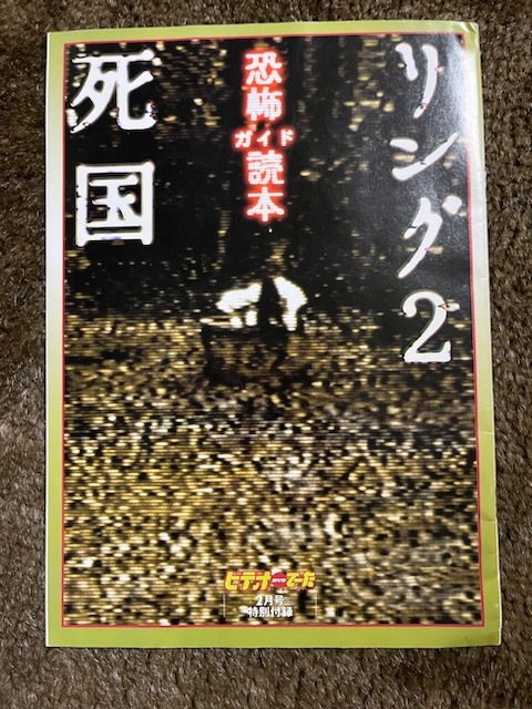 ビデオでーた付録 リング2 死国 恐怖ガイド拍卖