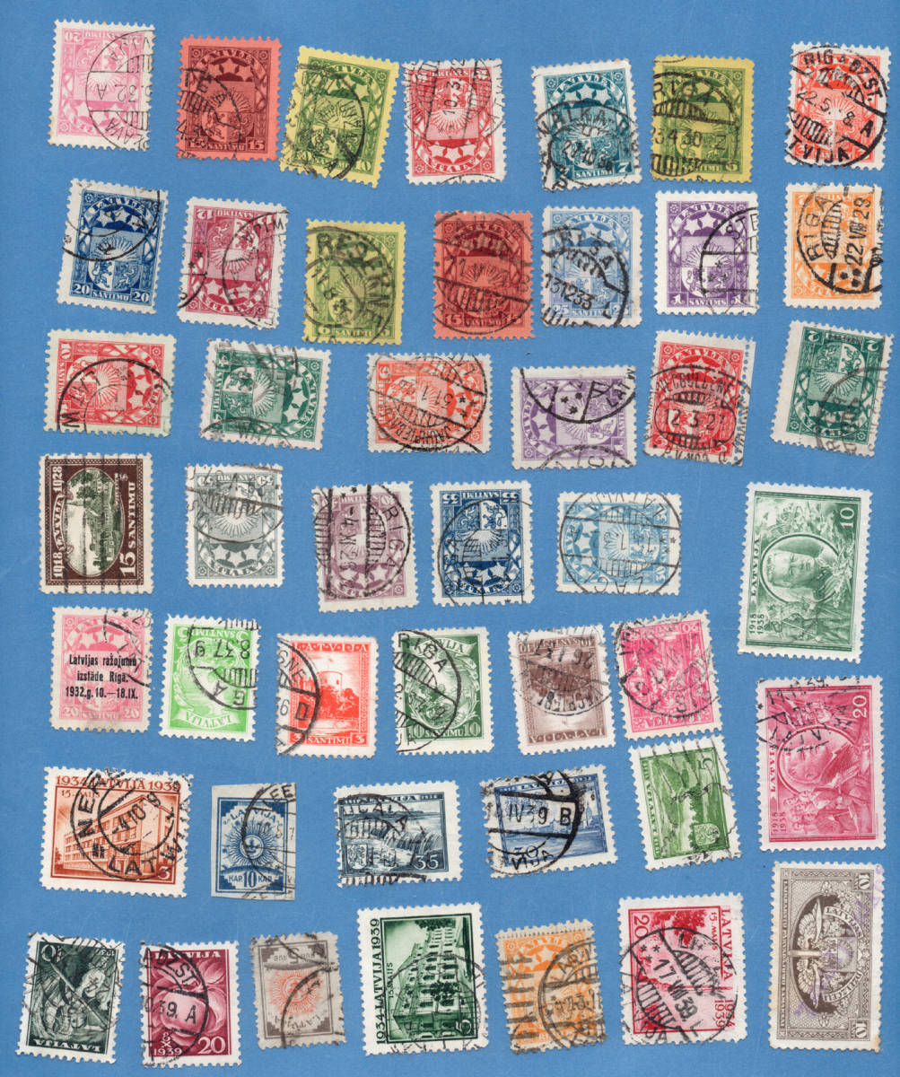 ラトビア 切手 使用済   Latvia Stamps (210024)拍卖