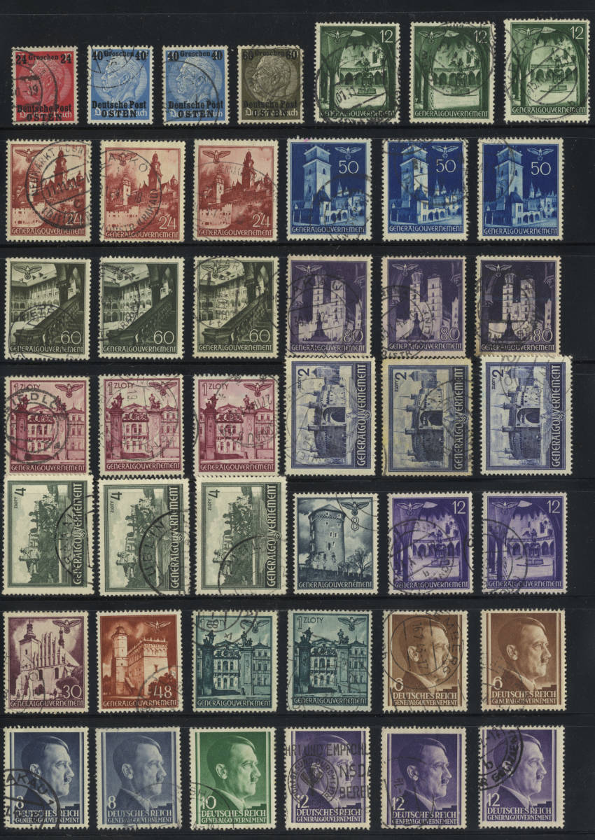 ポーランド総督府 切手 使用済   General Government Stamps (230004)拍卖