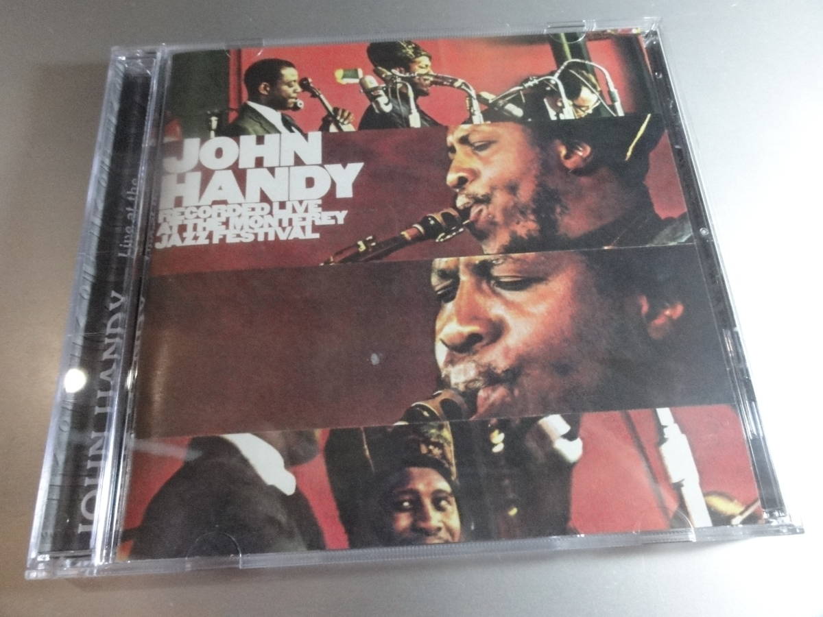 JOHN HANDY ジョン・ハンディ RECORDEO LIVE AT THE MONTTEREY JAZZ FESTIVAL拍卖