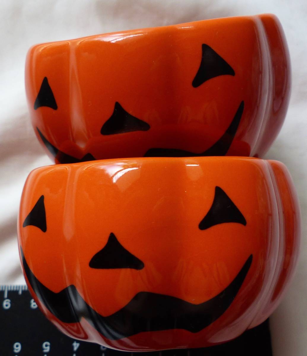 ハロウィン かぼちゃ カップ 小物いれ ジャックオランタン拍卖