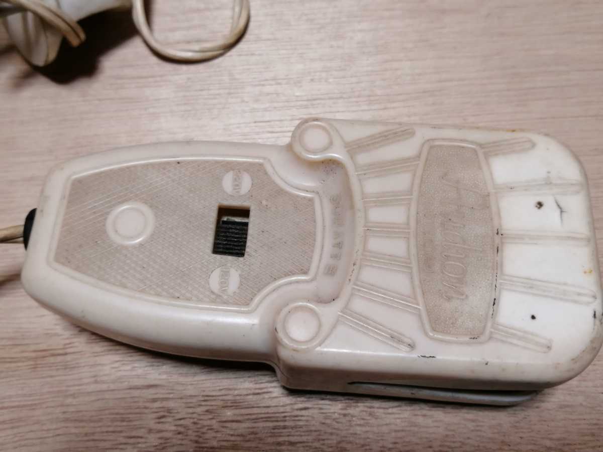 携帯ヘアーアイロン 1950年代 オランダ AUDION AMSTERDAM 電気アイロン 旅行 携行 アールデコ 05Z61w1拍卖