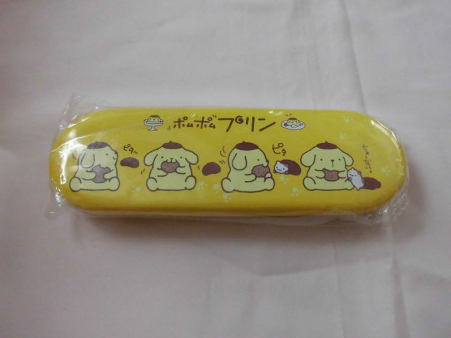 ポムポムプリン 缶ペンケース ペンケース 筆箱 海外版? <230827>拍卖
