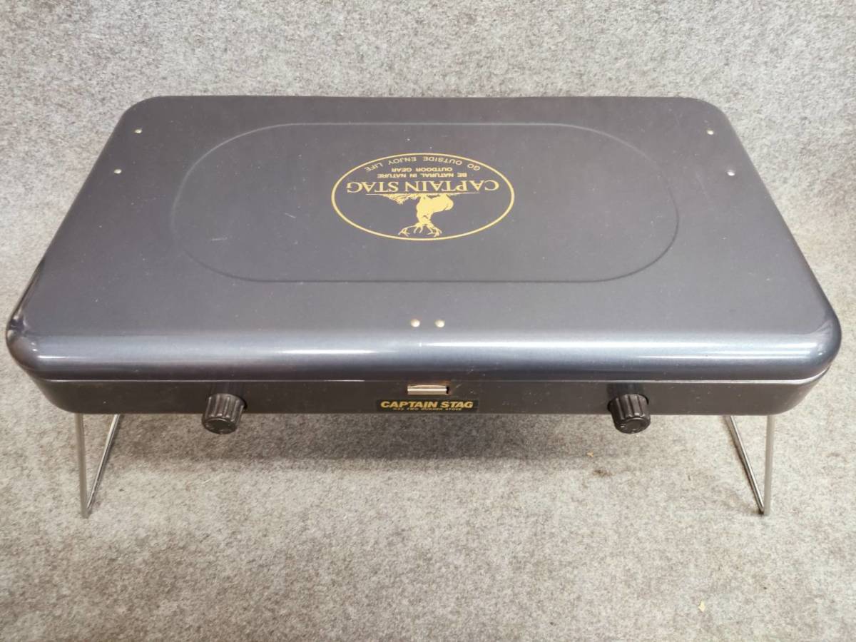 CAPTAINSTAG キャプテンスタッグ ガスツーバーナーコンロ M-8805 アウトドア キャンプ BBQ 拍卖