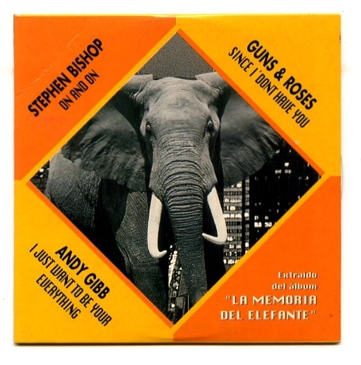 ●プロモ「La memoria del elefante」Stephen Bishop / Andy Gibb / Guns N' Roses 拍卖