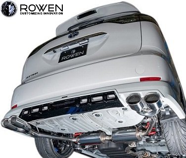 【M’s】 50 エスティマ アエラス 後期 (2016.6-2019.12) ROWEN PREMIUM01S 2.4L 2WD ステンレステール マフラー ロェン 部品 1T024Z00拍卖