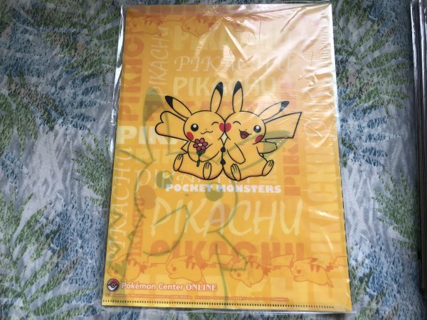 215クリアファイル ポケモンセンターオンライン限定 特典  ピカチュウ賞拍卖