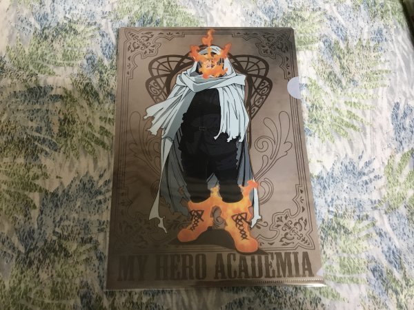 218クリアファイル 僕のヒーローアカデミア JF ジャンプフェスタ限定 エンデヴァー 十傑コスチューム拍卖