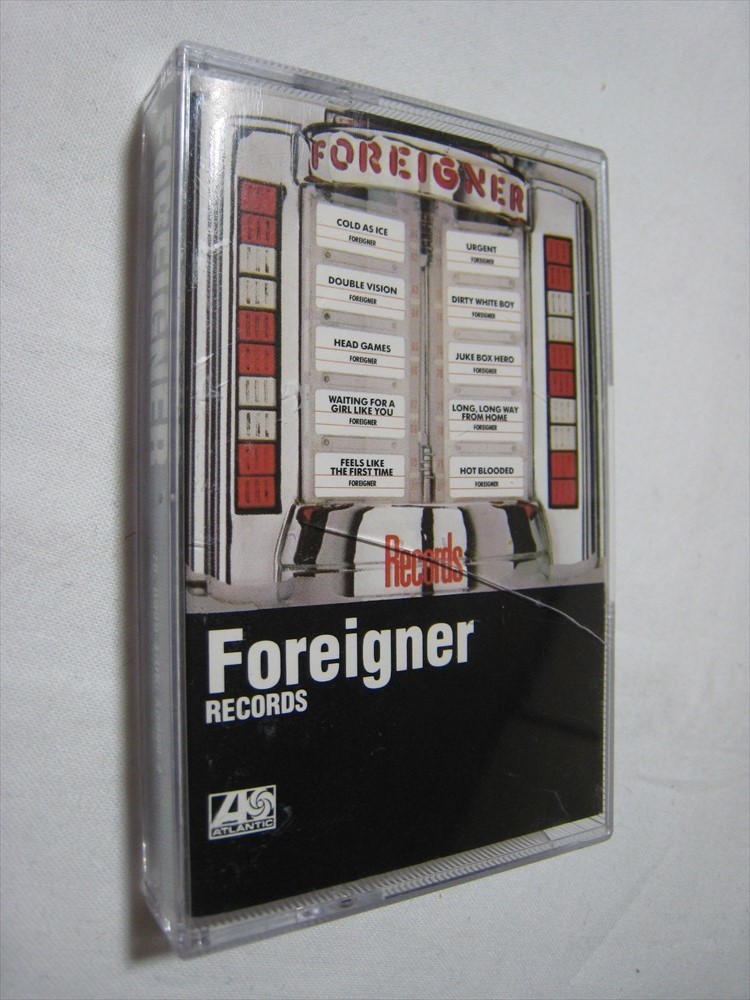 【カセットテープ】 FOREIGNER / RECORDS ドイツ版 フォリナー ベスト・オブ・フォリナー拍卖