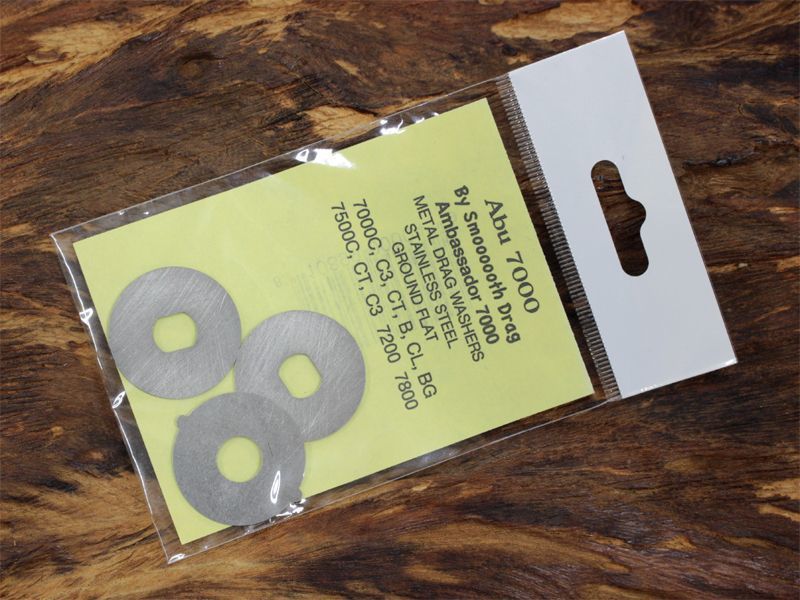 ABU7000/7500番☆★スムースドラグ メタルワッシャセット ★☆★Smooth Drag Metal Washer Set拍卖