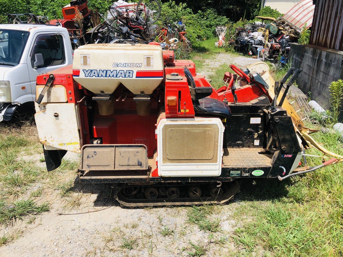 【福岡市発】◎ コンバイン 2条刈 YANMAR 400.0hm / 店頭引取大歓迎 / 拍卖