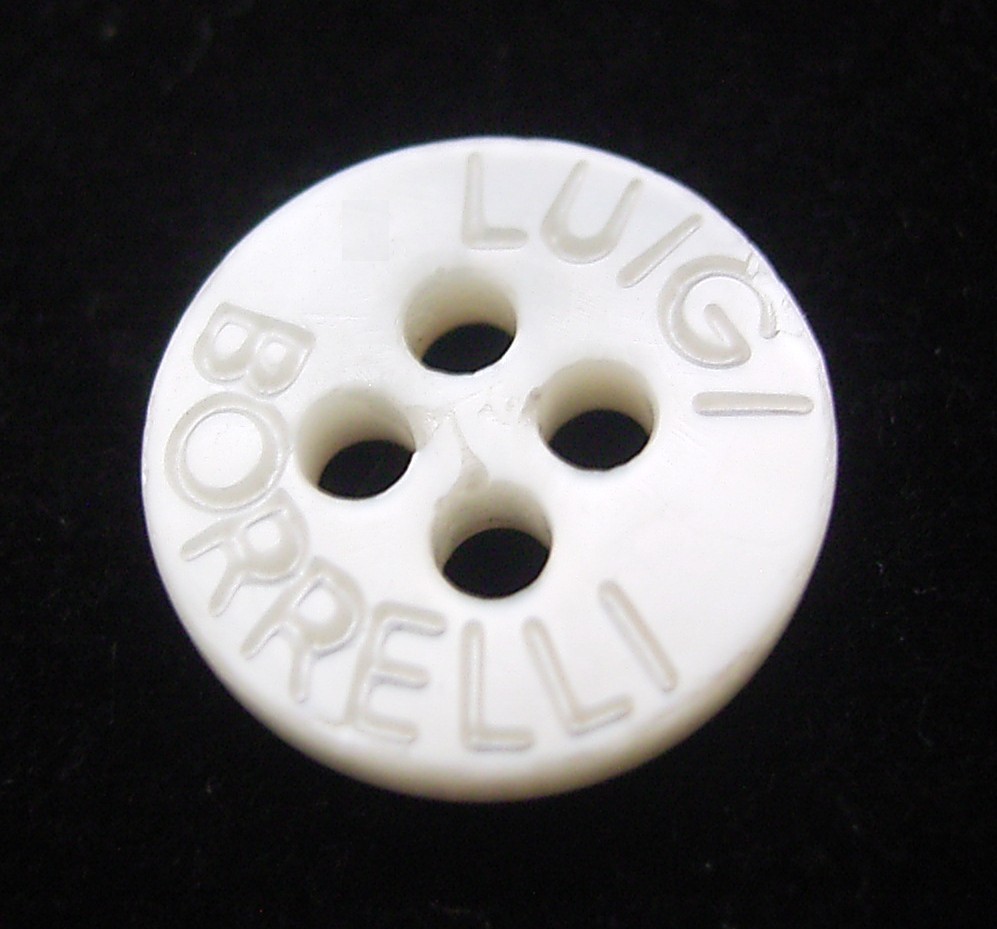 LUIGI BORRELLI ボレリ ワイシャツ 第1ボタン USED 500円 送料込拍卖