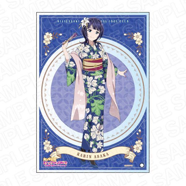 朝香果林【ラブライブ 虹ヶ咲学園スクールアイドル同好会】アクアシティ お台場 レトロモダン アクリルアート拍卖