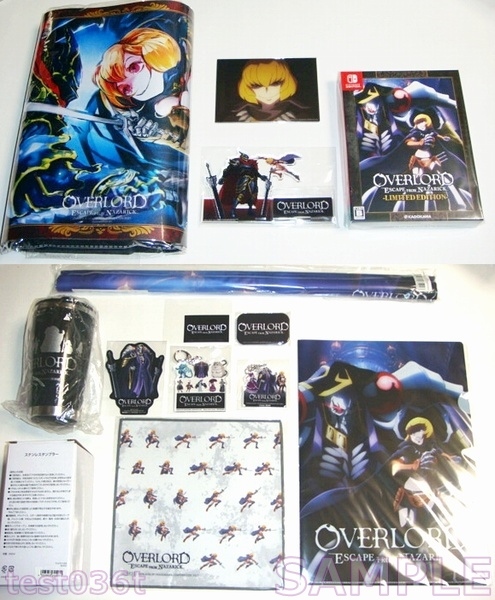 Switch オーバーロード OVERLORD: ESCAPE FROM NAZARICK -LIMITED EDITION- 店舗特典 12種 セット 未開封 未使用 クレマンティーヌ拍卖