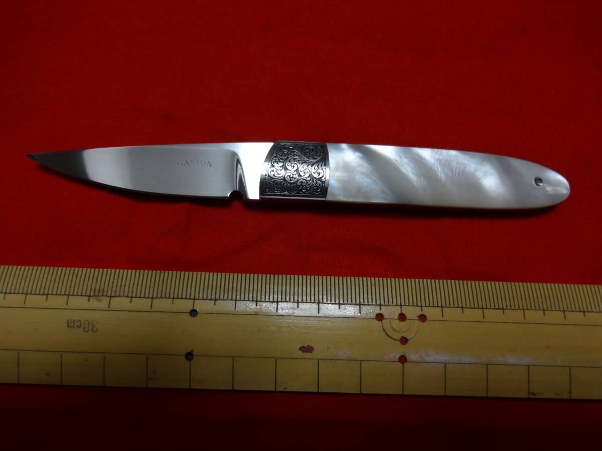 ロン・ガストン カスタム ナイフ拍卖