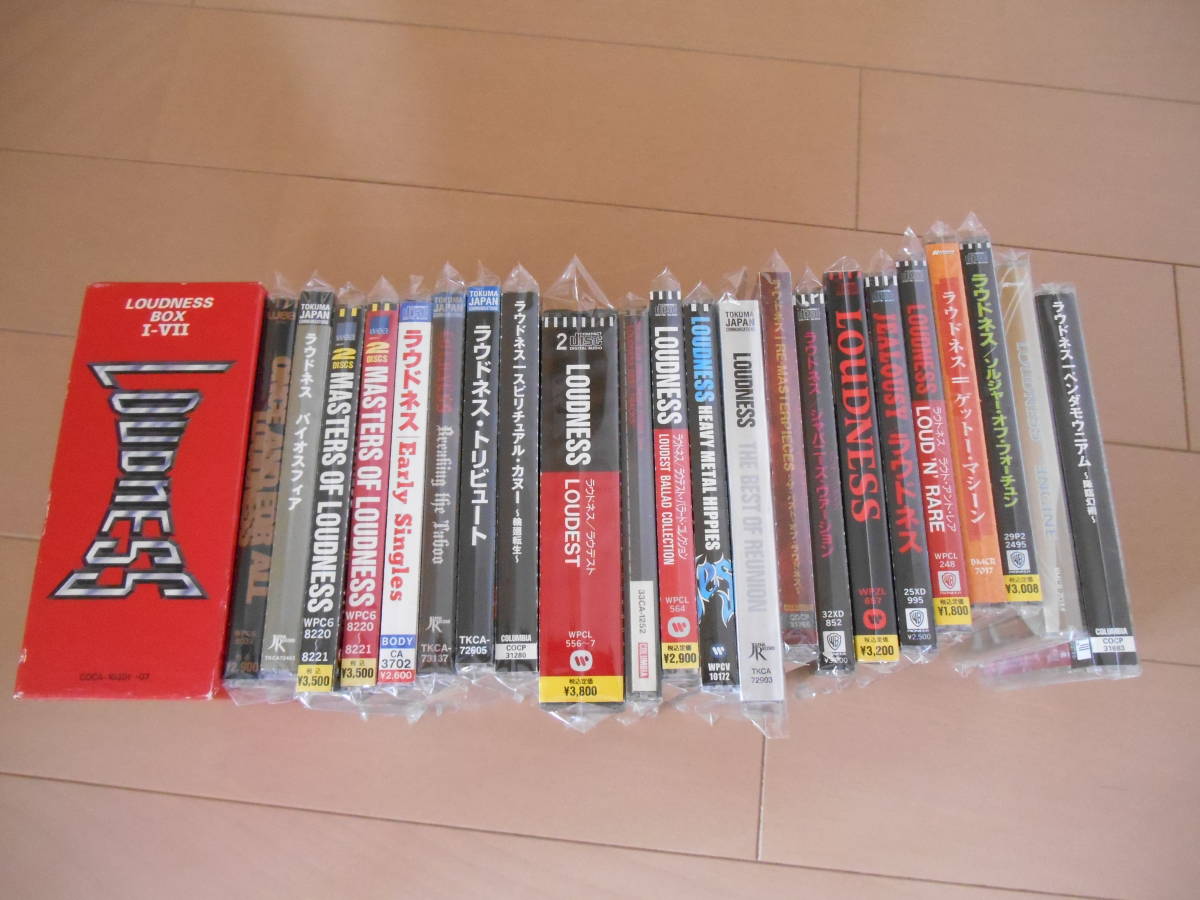 LOUDNESS(ラウドネス) 関連CD25タイトルセット拍卖