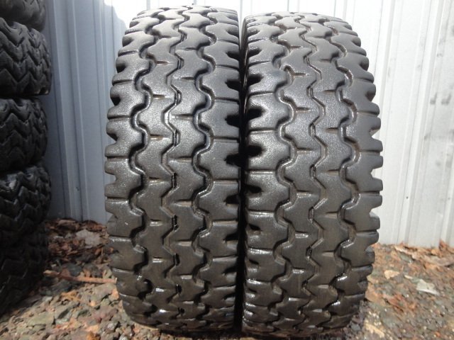 ●4928 冬 フォークリフト ブリヂストン IN DUSTRIAL SNOW 01 6.50-10 10PLY NYON 2本 2019年製拍卖