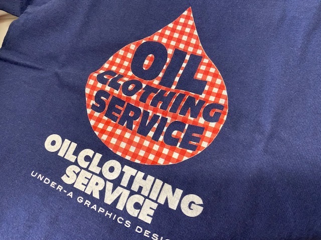 【 送料無料 ! 】 100cm キッズ 半袖 Tシャツ ネイビー オイルクロージングサービス オイル 子供服 OIL CLOTHING ロゴ NOP-0461-100拍卖