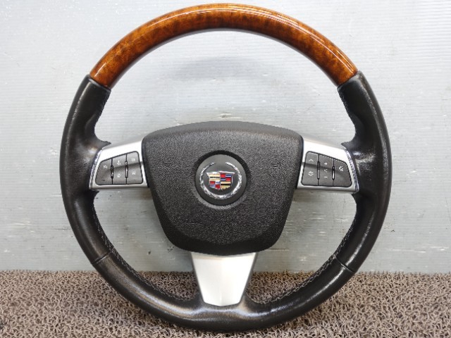 7388 キャデラック CTS X322C ハンドル ステアリングホイール ヒーター付拍卖