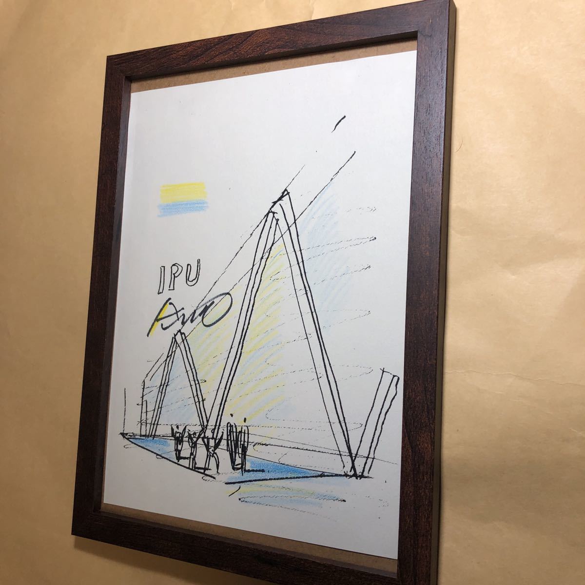 安藤忠雄 IPU サイン拍卖