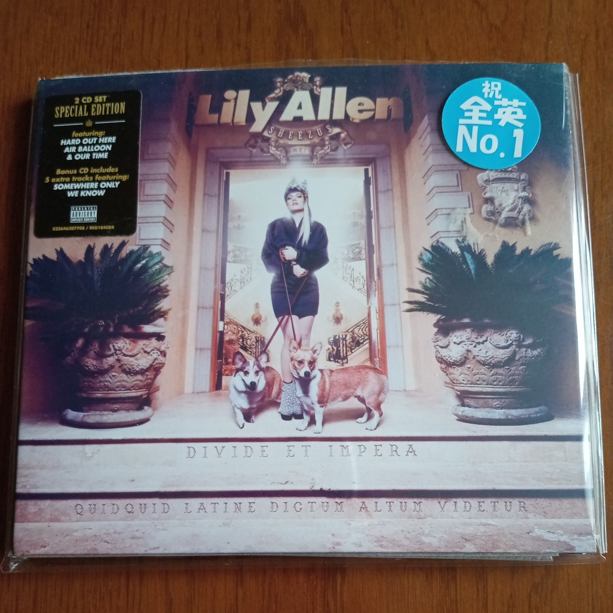 【輸入盤CD】SHEEZUS/Lily Allen (紙ジャケット・CD2枚組)拍卖