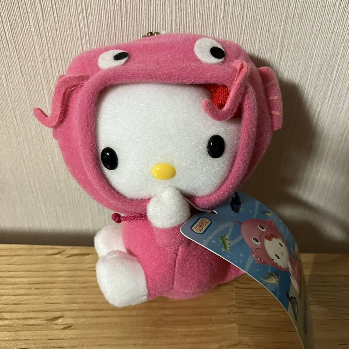 サンリオ ハローキティ ご当地 滋賀 琵琶湖 どじょう ぬいぐるみ マスコット ボールチェーン拍卖