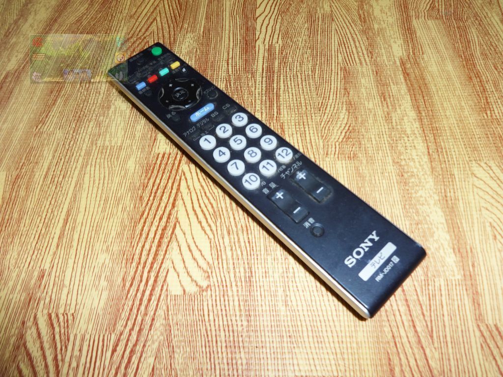 BED @MA☆実機確認済 シンプルでほとんどのソニーで使える ブラビアリモコン / RM-JD017@KDL-46XR1/KDL-40X1/KDL-40ZX1/KDL-40W1☆保証付拍卖